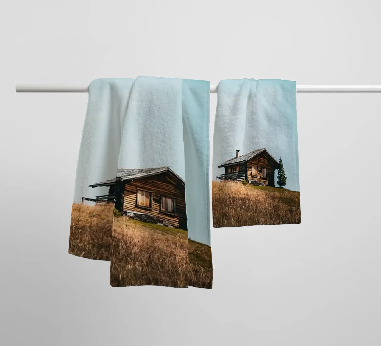 Berghütte 3 asciugamano da bagno da Flo Klein