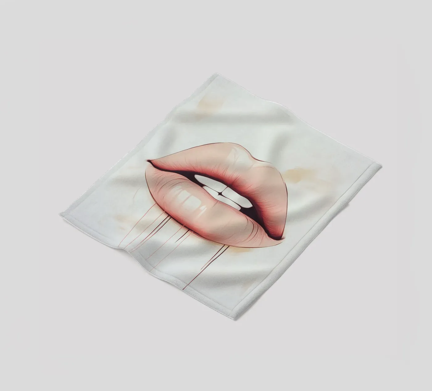 Lips fleecedeken van Synthaira