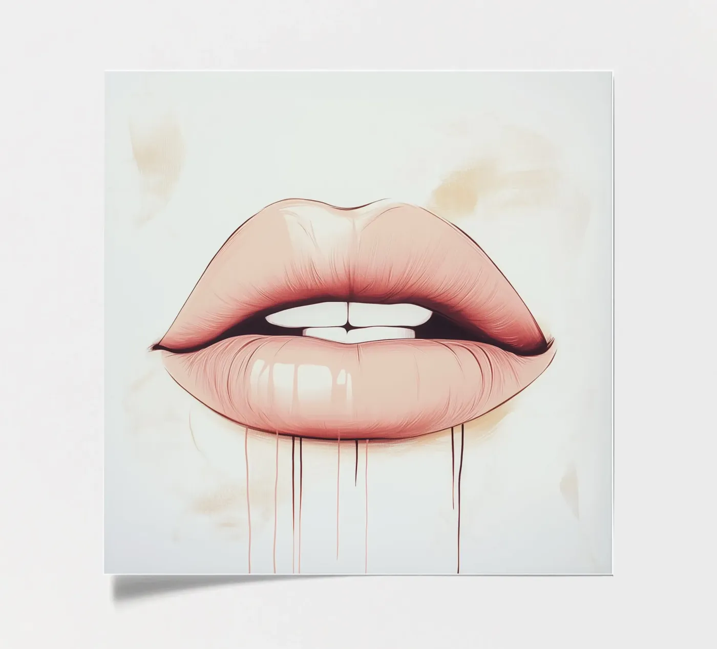 Lips sticker sheet by Synthaira