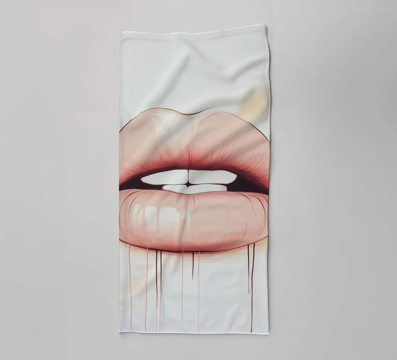 Lips asciugamano da bagno da Synthaira
