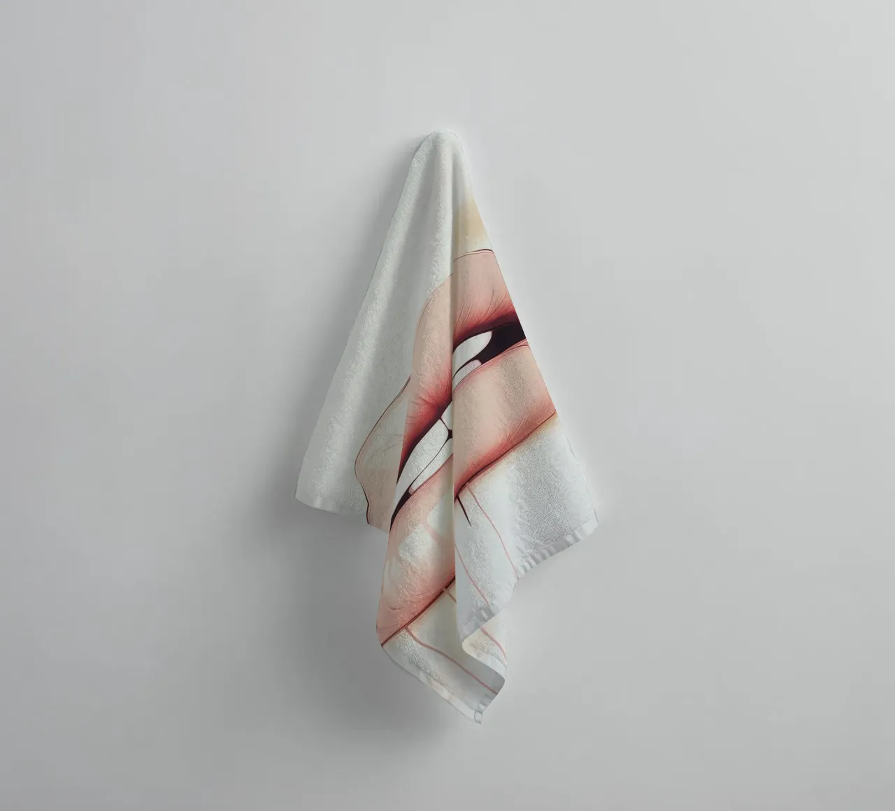 Lips asciugamano da bagno da Synthaira