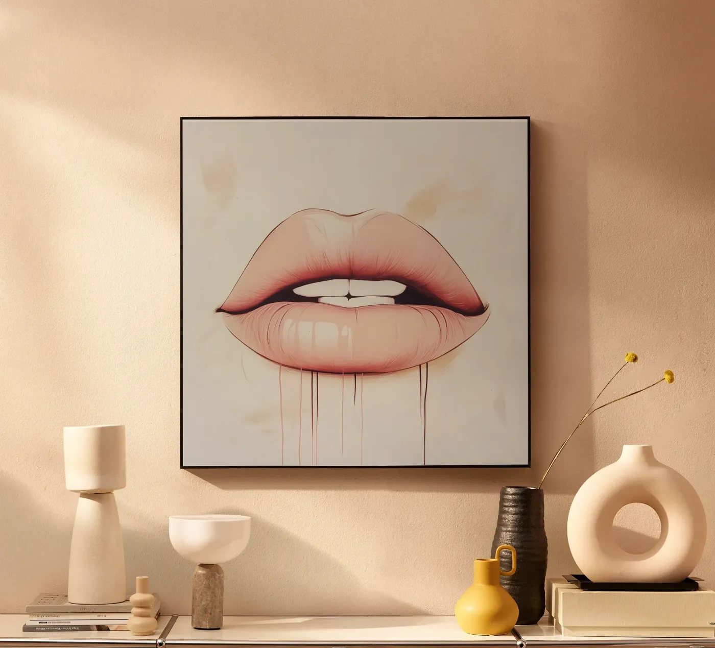 Lips acryl van Synthaira