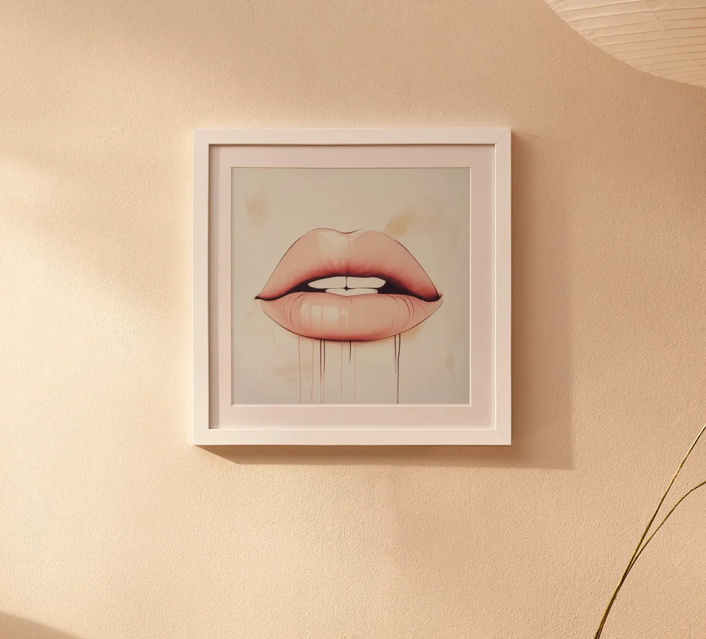 Lips poster by Synthaira
