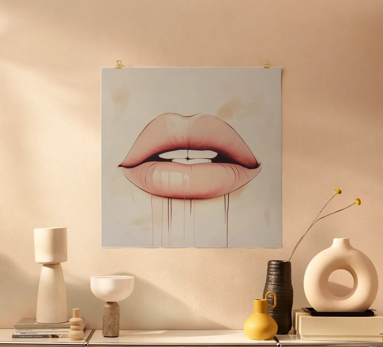 Lips poster da Synthaira