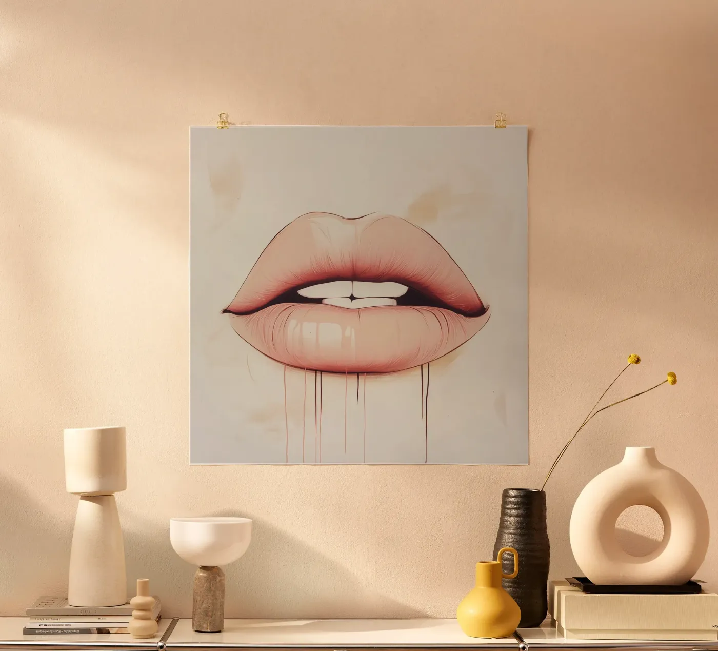 Lips poster da Synthaira