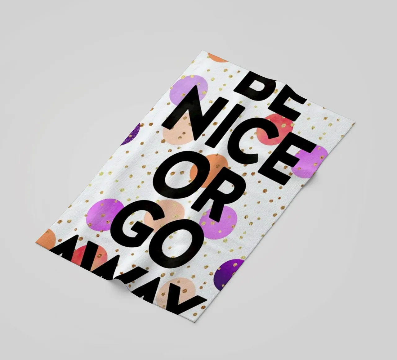 Be Nice or Go Away telo mare da Elisabeth Fredriksson