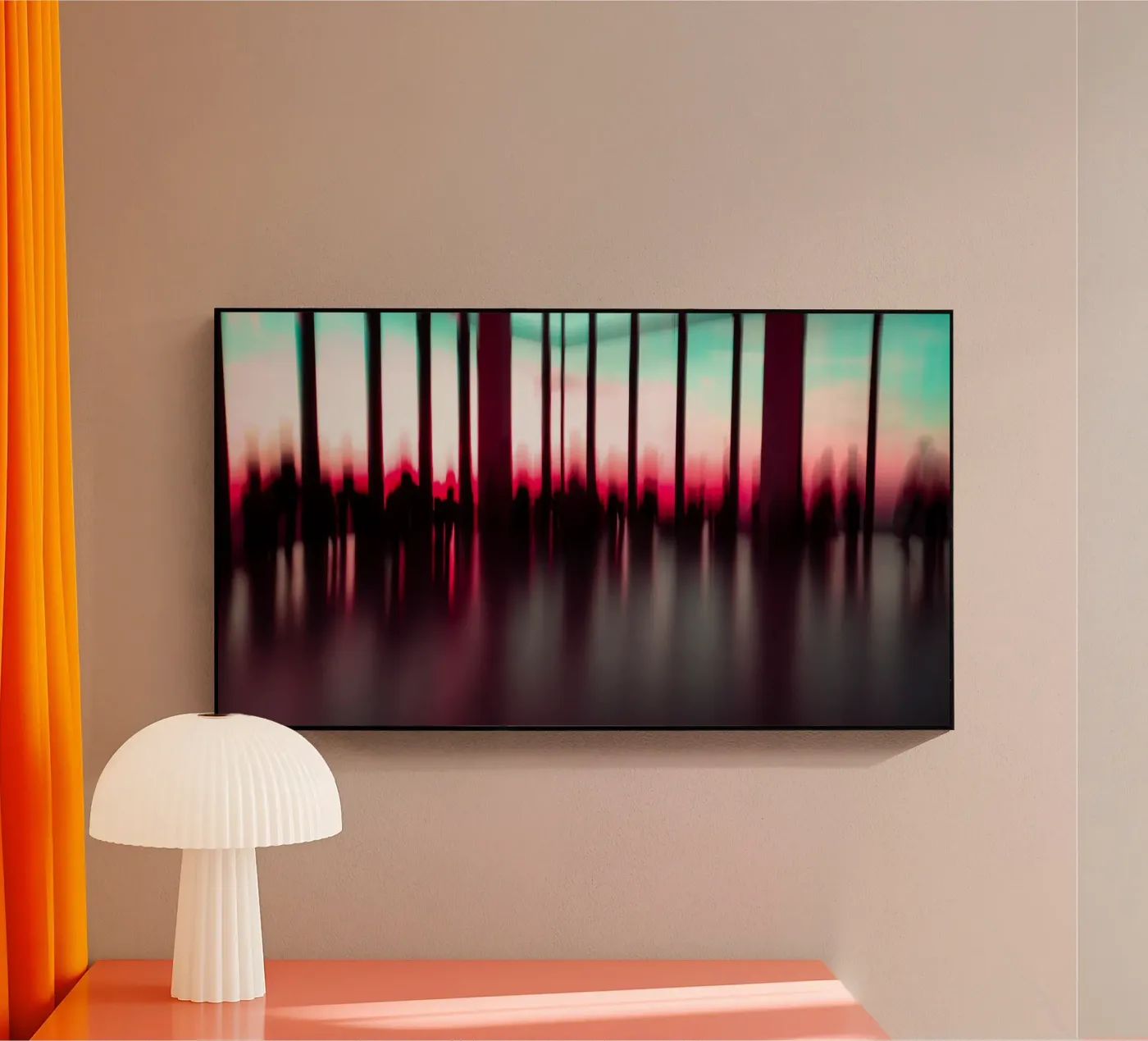 Abstrakt People plexiglass da UrbanART