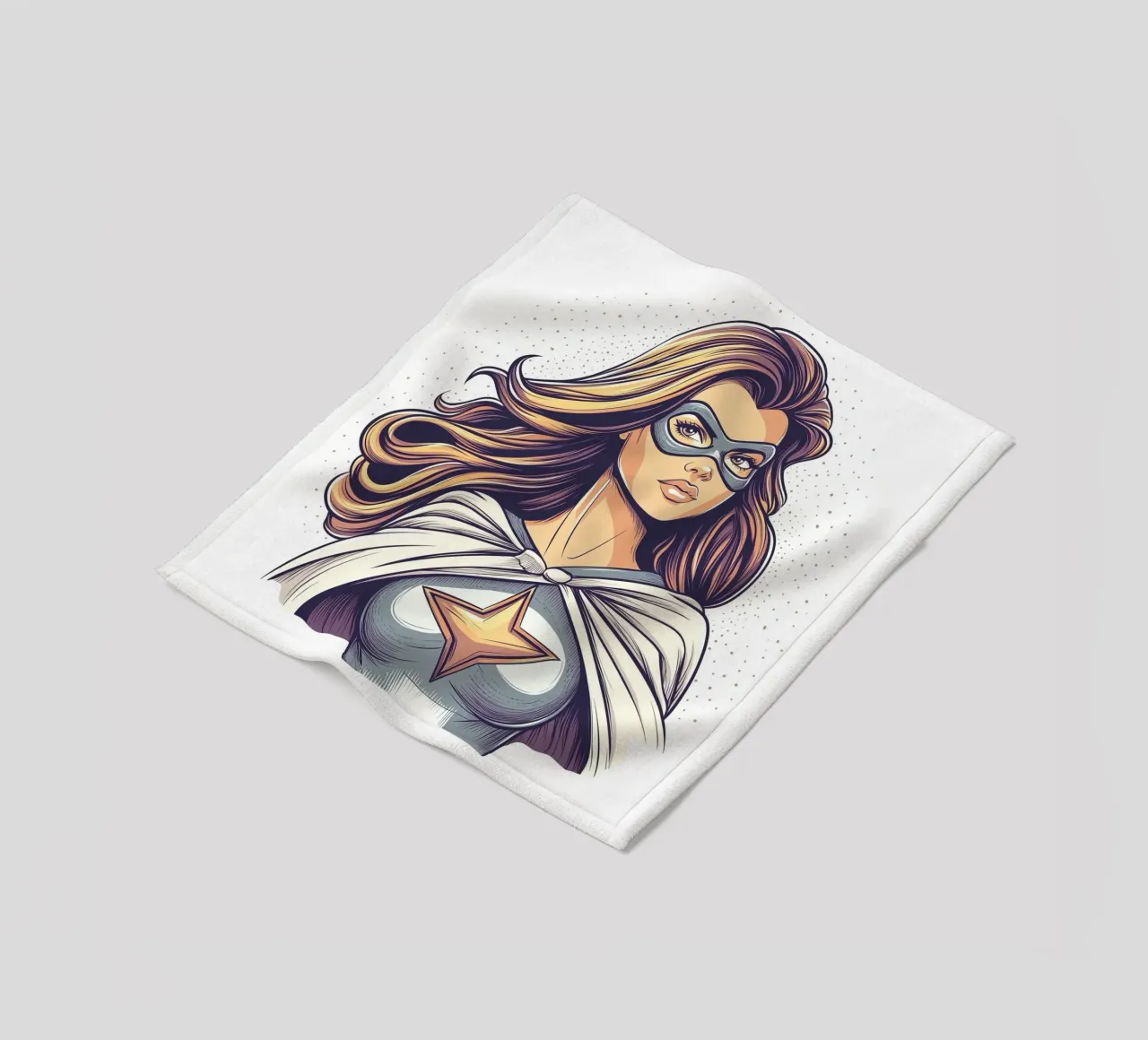 Hero Mum fleece blanket by Synthaira