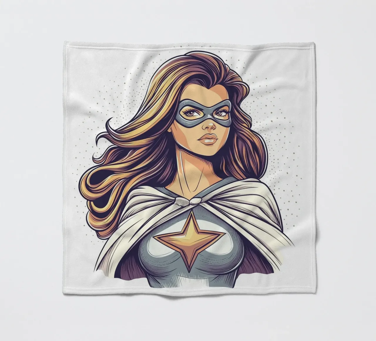 Hero Mum fleece blanket by Synthaira