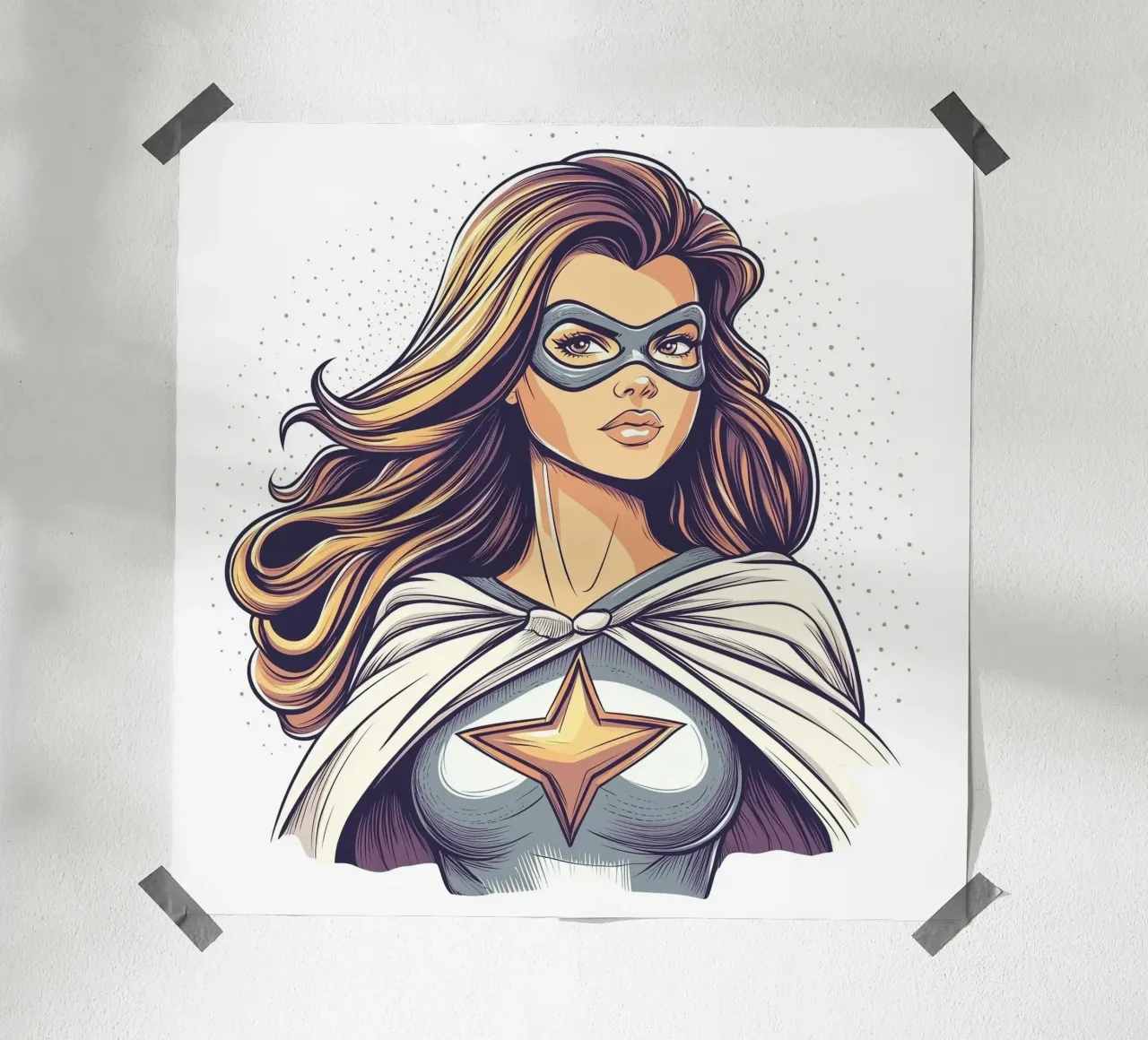 Hero Mum poster by Synthaira