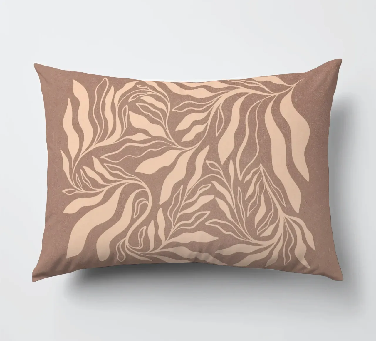 Boho Botanical - Mousse moka dalla texture calda cuscino da Dominique Vari