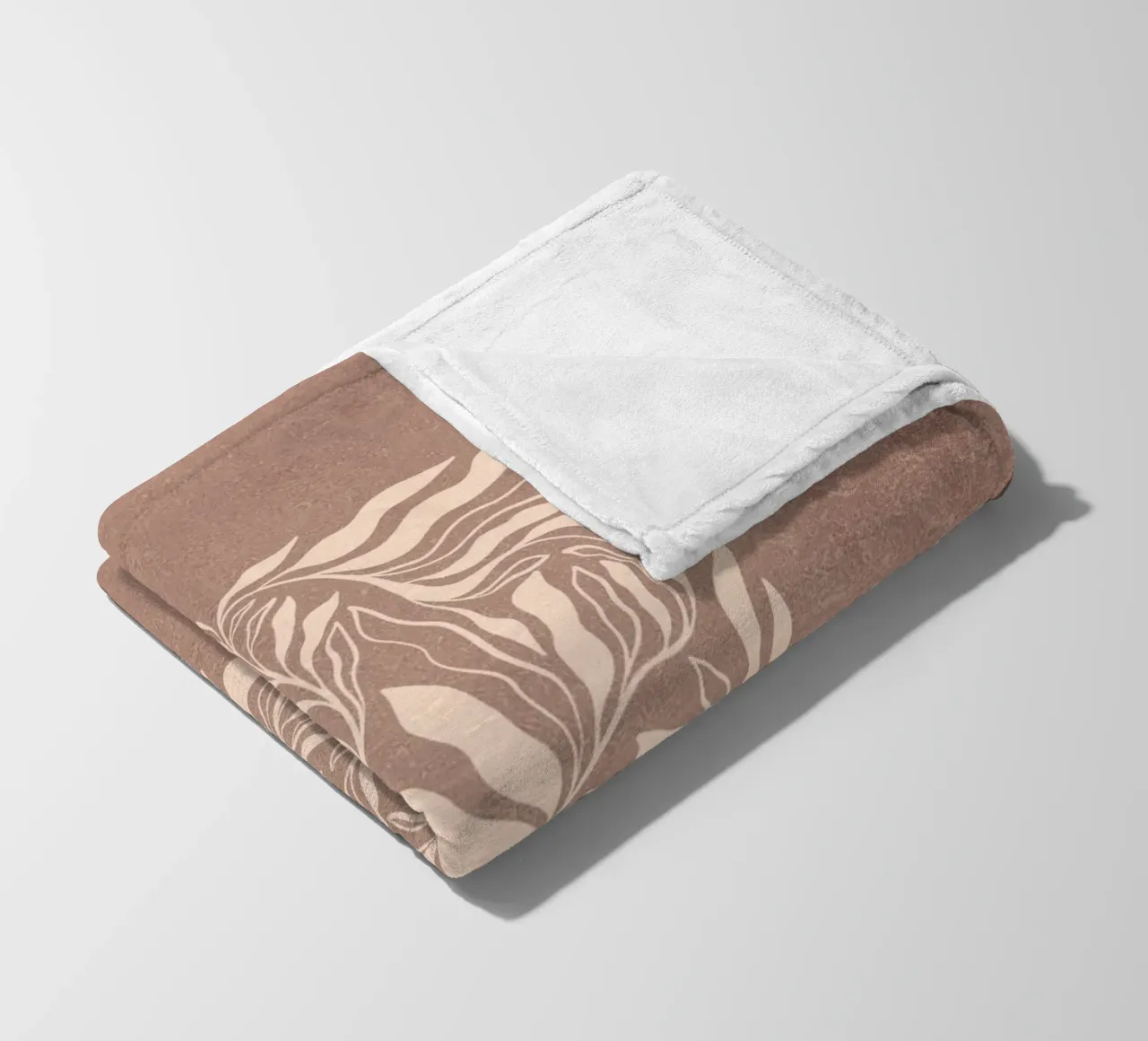 Boho Botanical - Mousse moka dalla texture calda coperta in pile da Dominique Vari