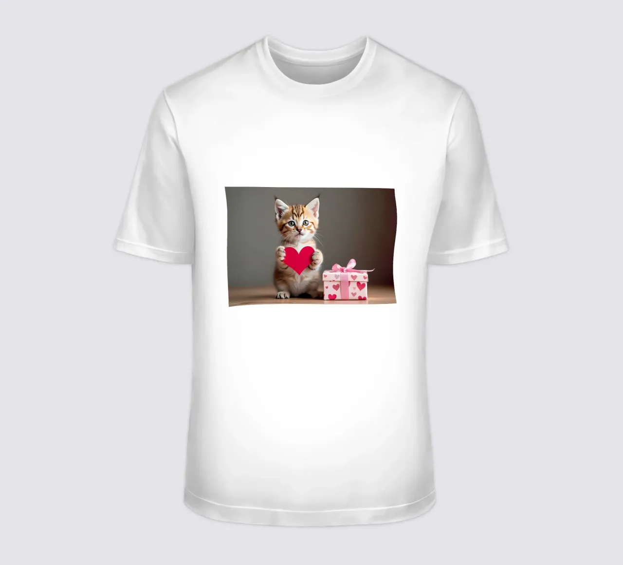 cuore di gatto t-shirt da ARTVI-SHOP