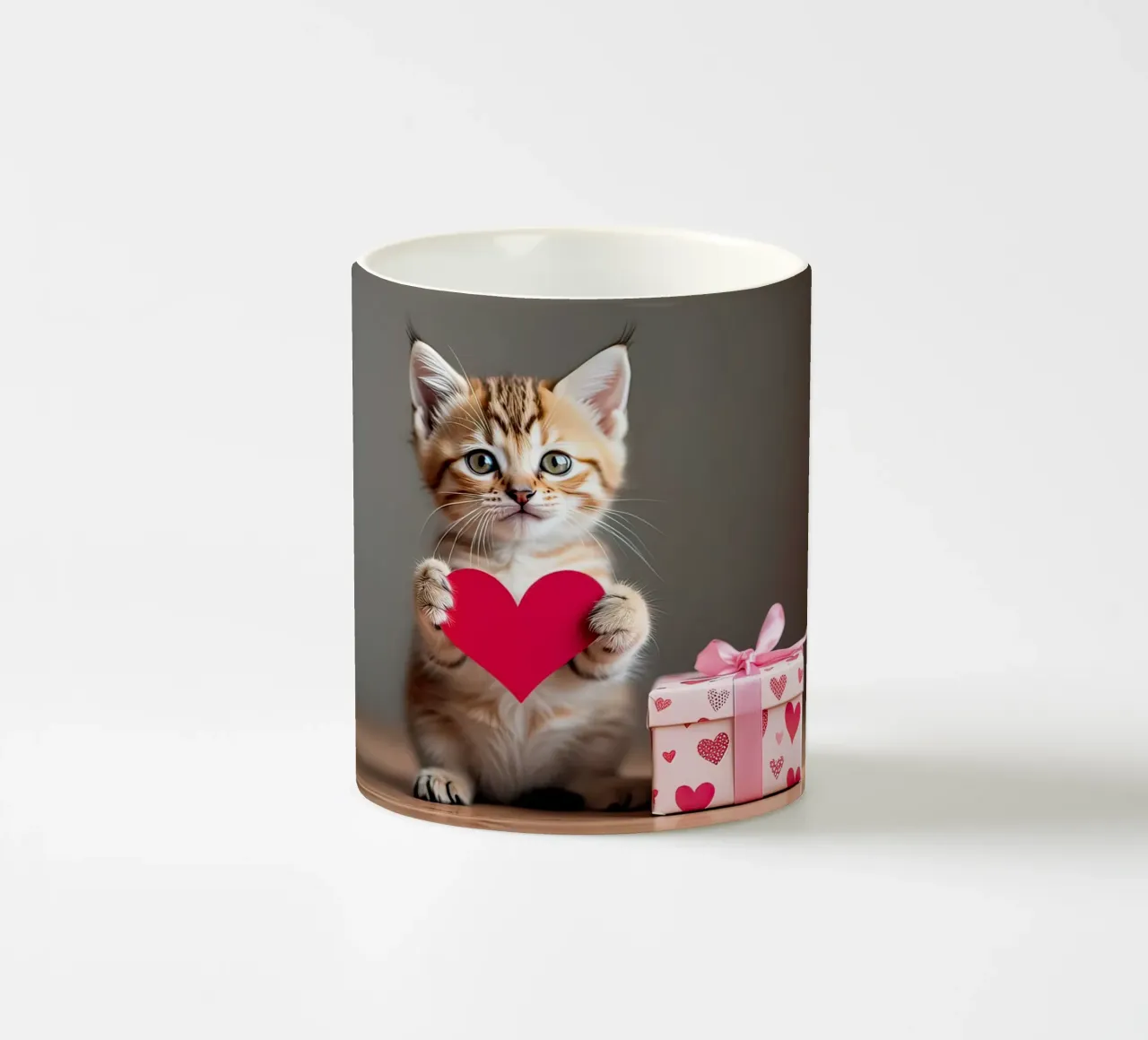 cuore di gatto tazza in ceramica da ARTVI-SHOP