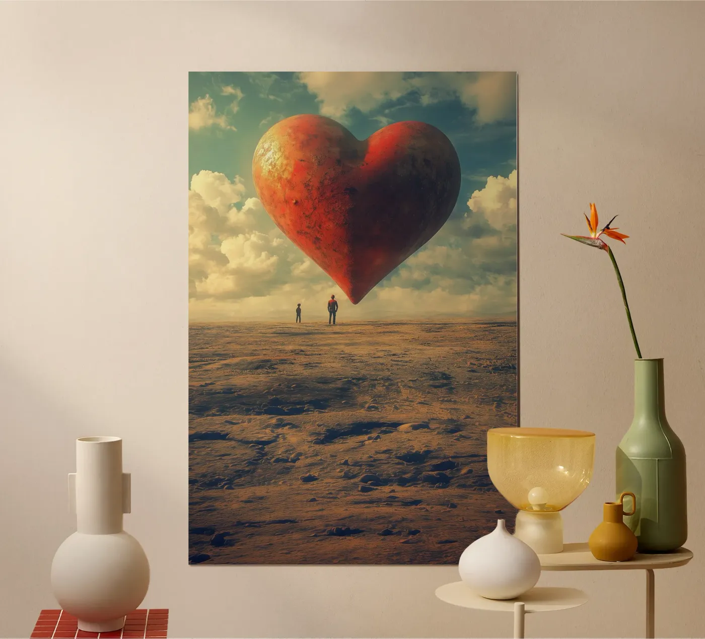 Big Heart poster da Synthaira