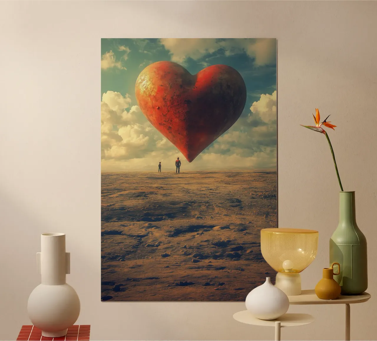 Big Heart poster da Synthaira