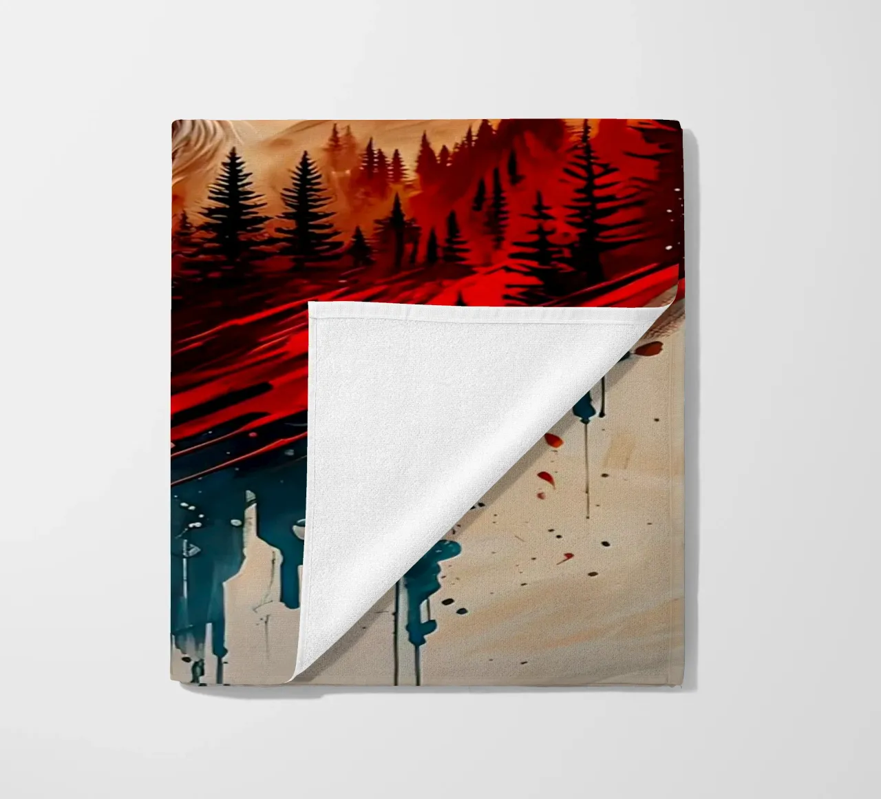 The big wolf beach towel by 🎁 ARTVI-SHOP