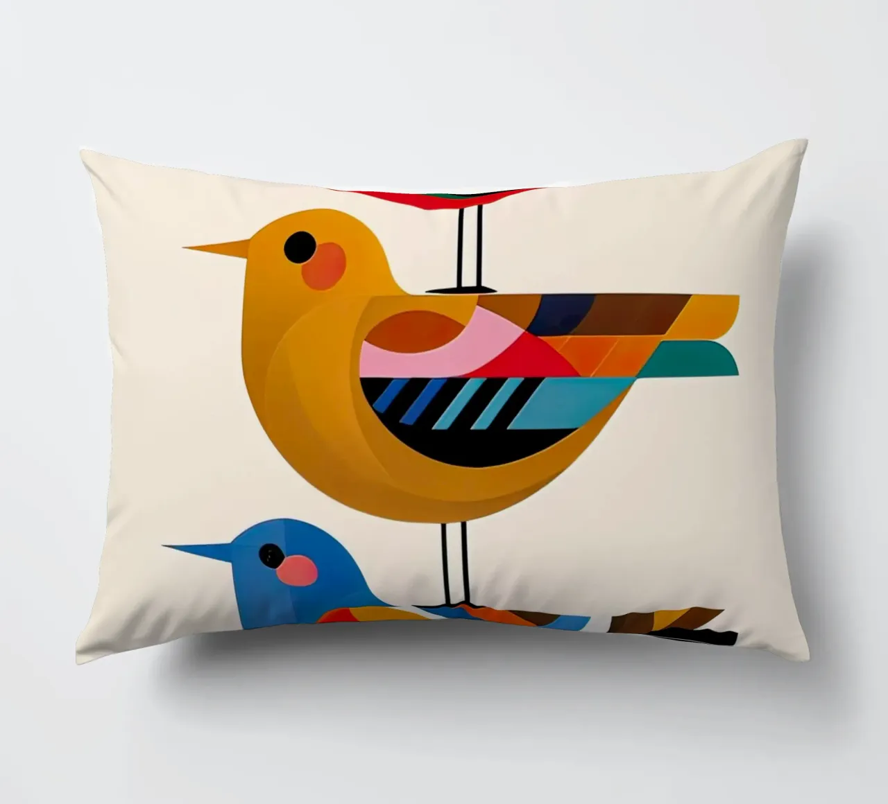 tre uccelli cuscino da 🎁 ARTVI-SHOP