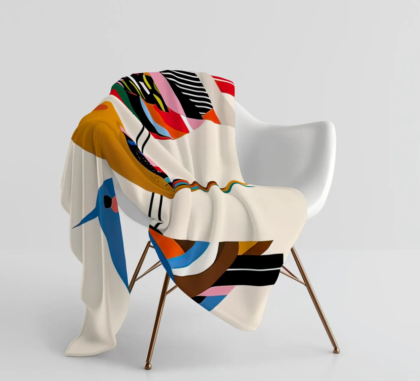 drie vogels fleecedeken van 🎁 NOBELART