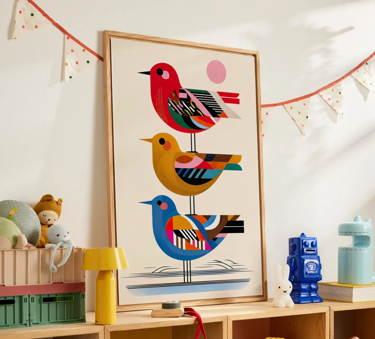 tre uccelli plexiglass da 🎁 NOBELART