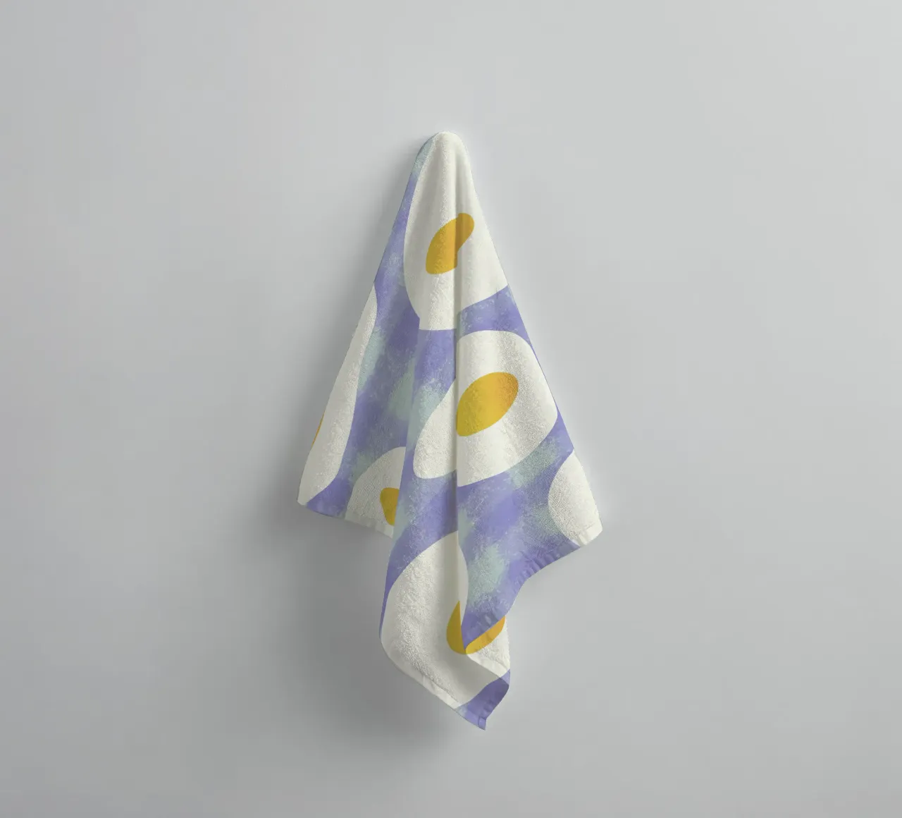 Ostern | Eier | Spiegeleier | Karo asciugamano da bagno da keinkonzept
