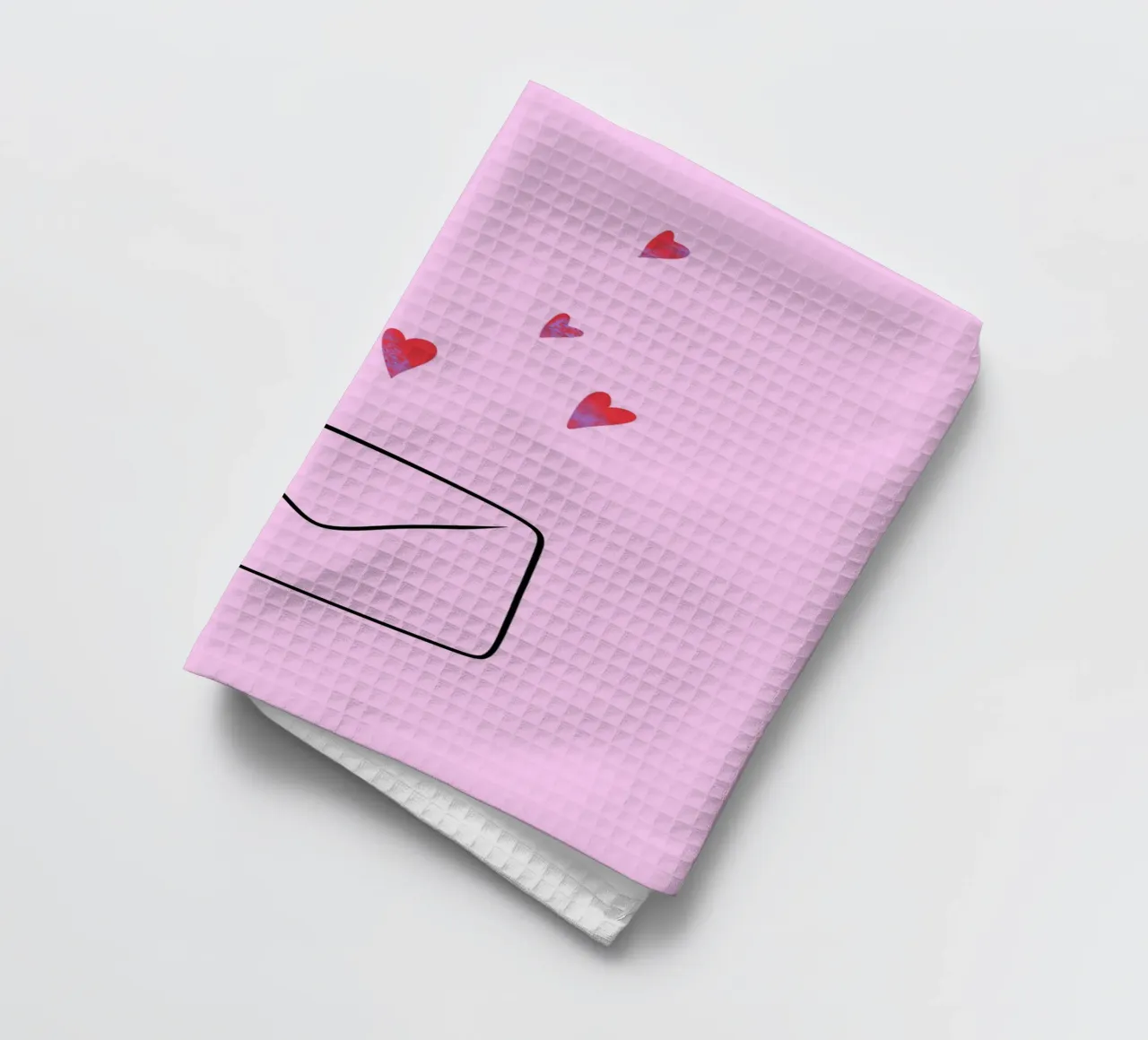 Brief | Herzen | Muttertag | Liebe |Freundschaft | canovaccio da cucina da keinkonzept