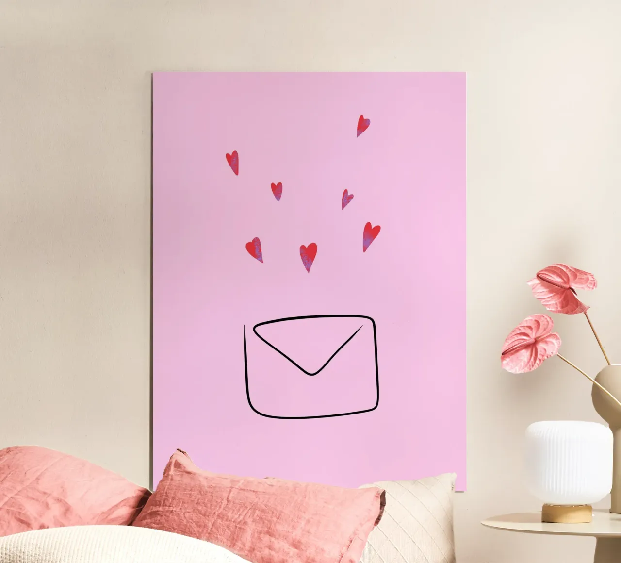 Brief | Herzen | Muttertag | Liebe |Freundschaft | carta hahnemühle da keinkonzept