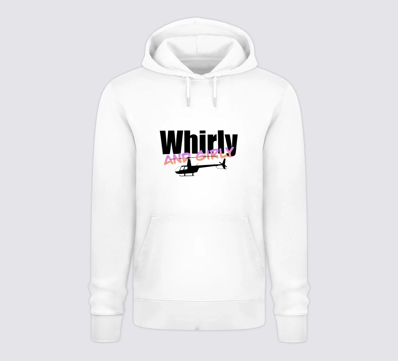 Whirly and girly felpa con cappuccio da pilotpegasus
