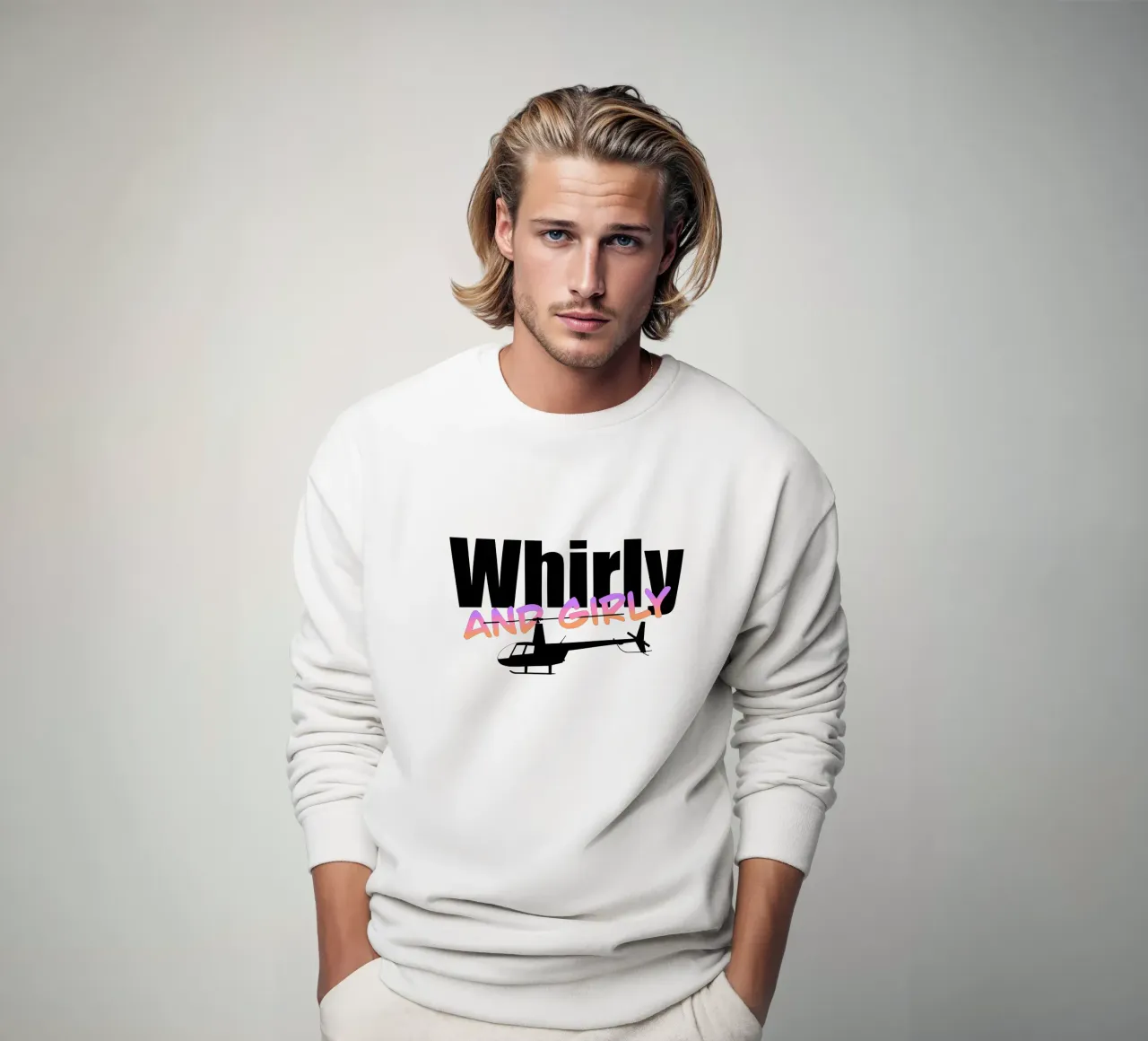 Whirly and girly felpa da pilotpegasus