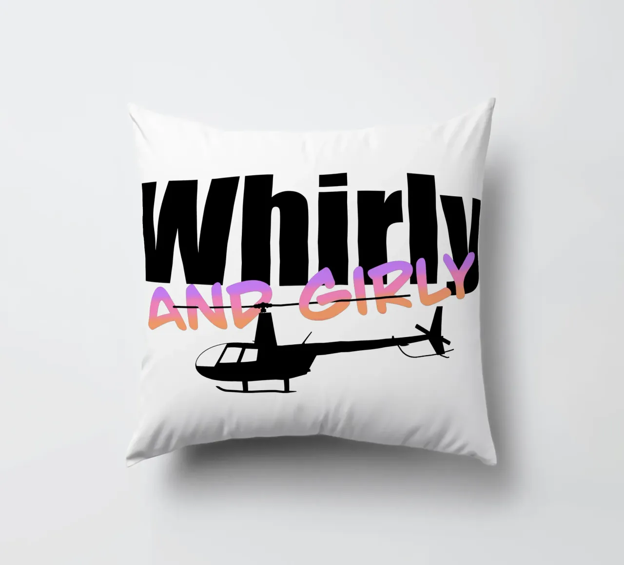 Whirly and girly cuscino da pilotpegasus