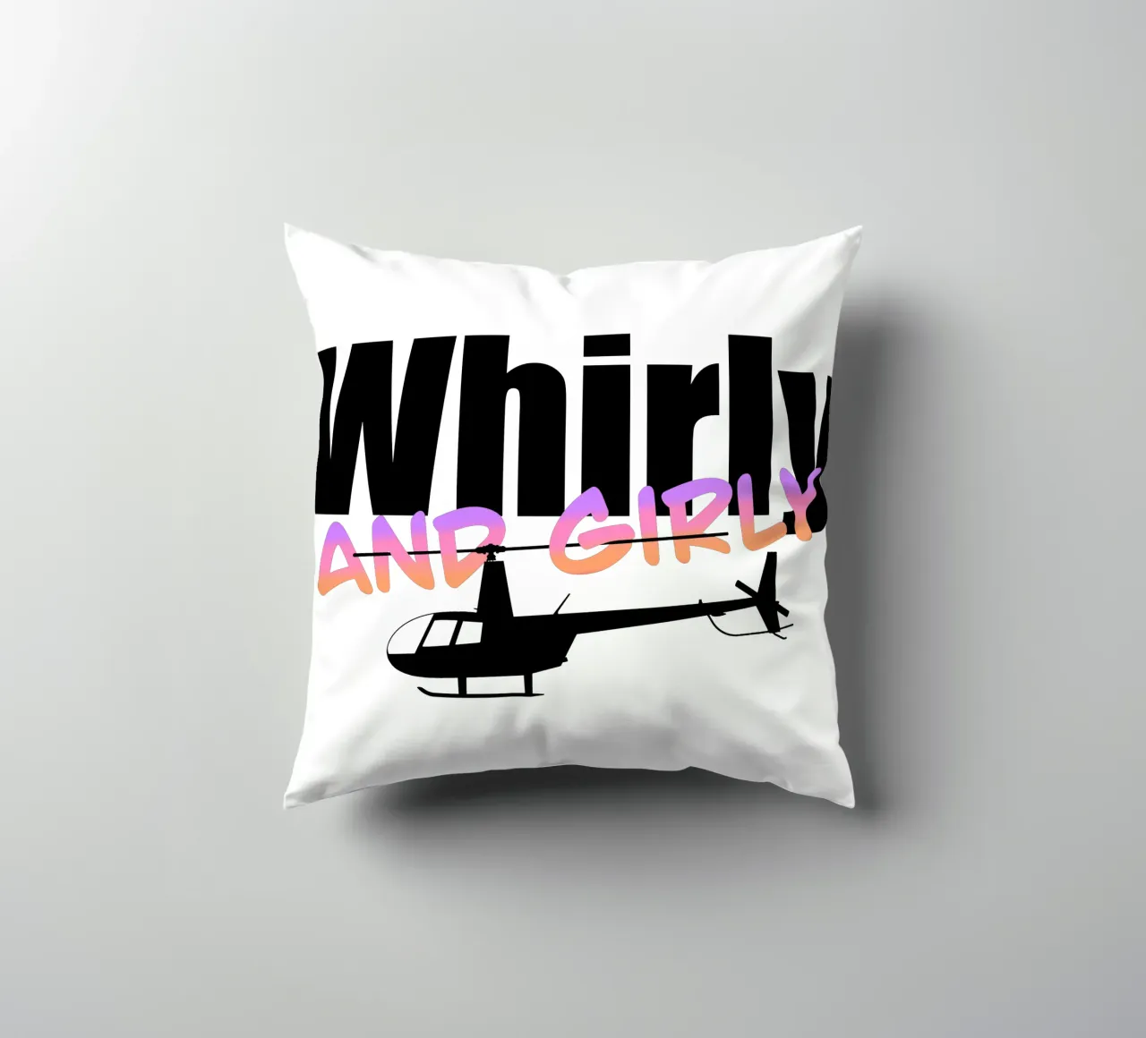 Whirly and girly cuscino da pilotpegasus