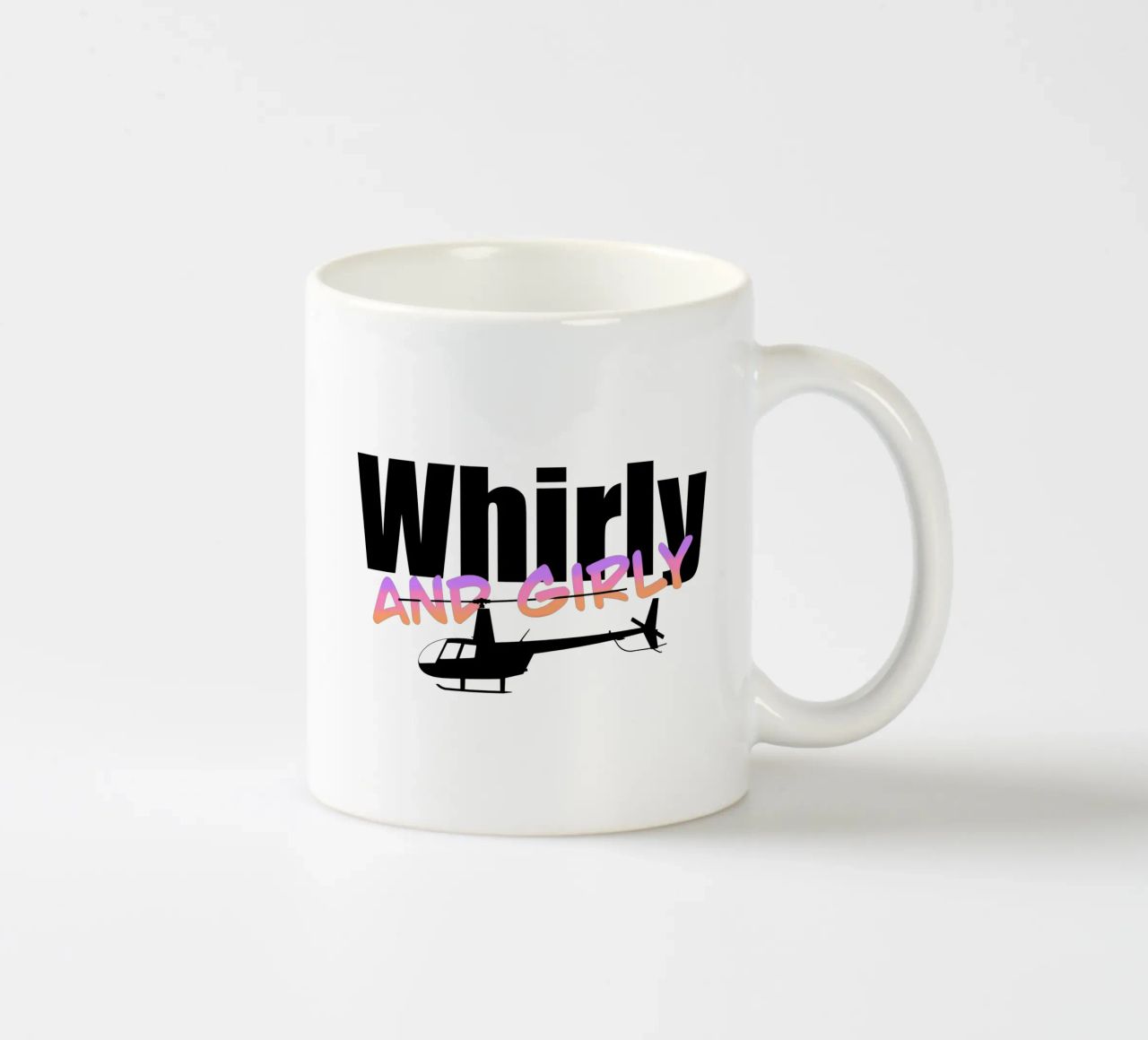 Whirly and girly tazza in ceramica da pilotpegasus