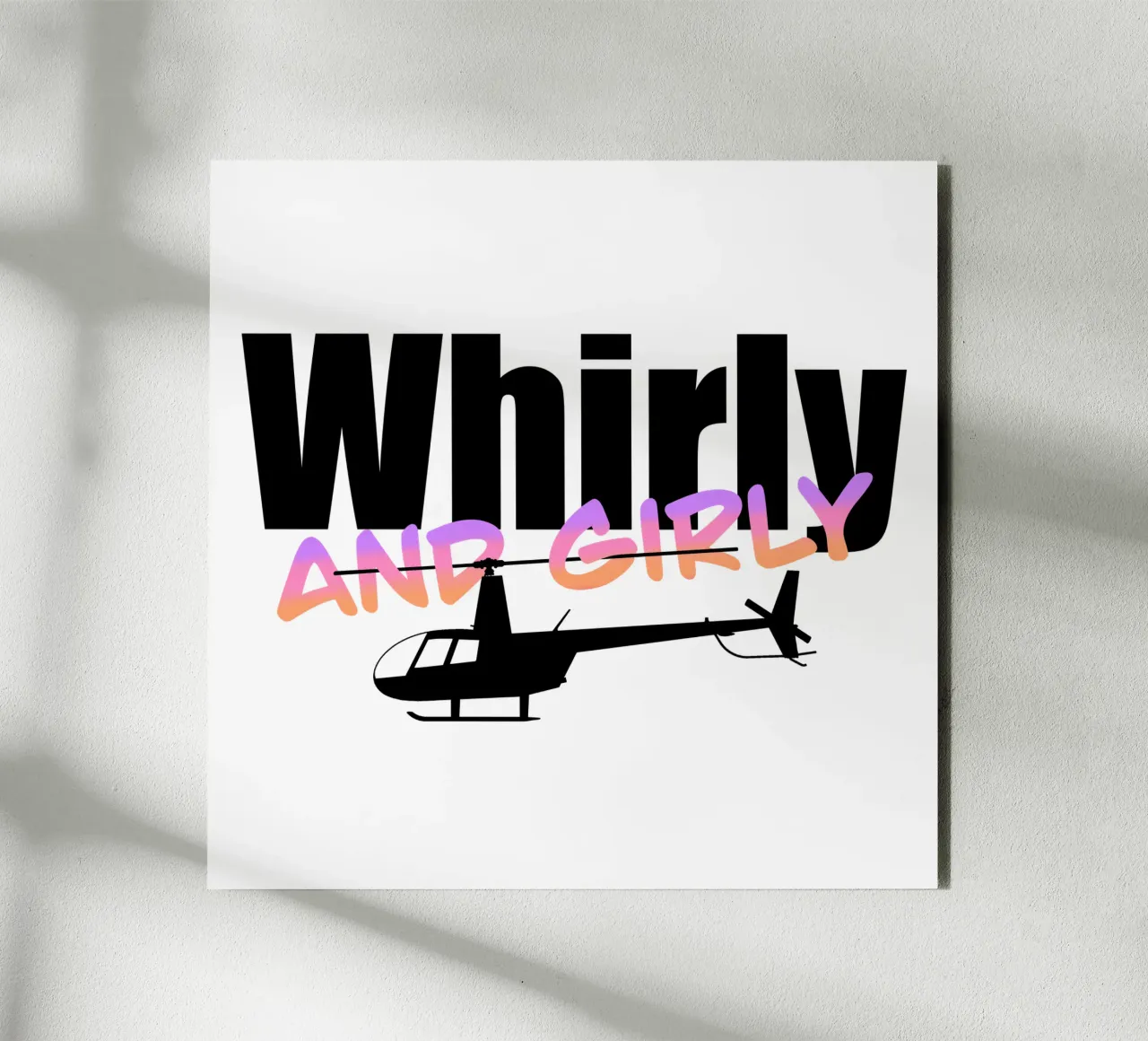 Whirly and girly alluminio dibond da pilotpegasus