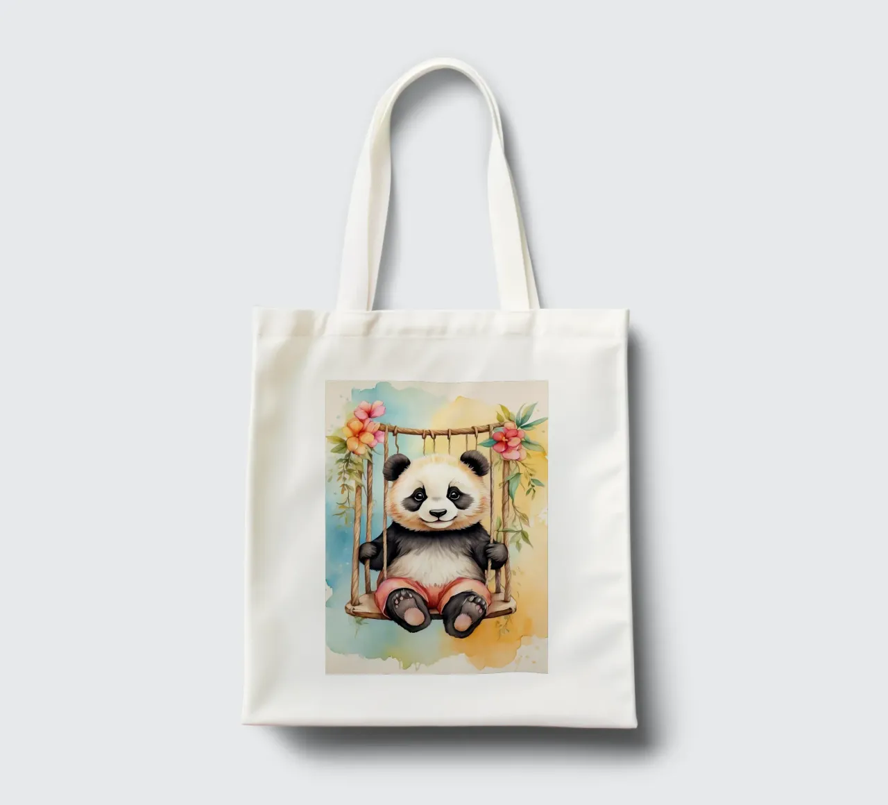 Orso panda borsa in juta da 🎁 ARTVI-SHOP