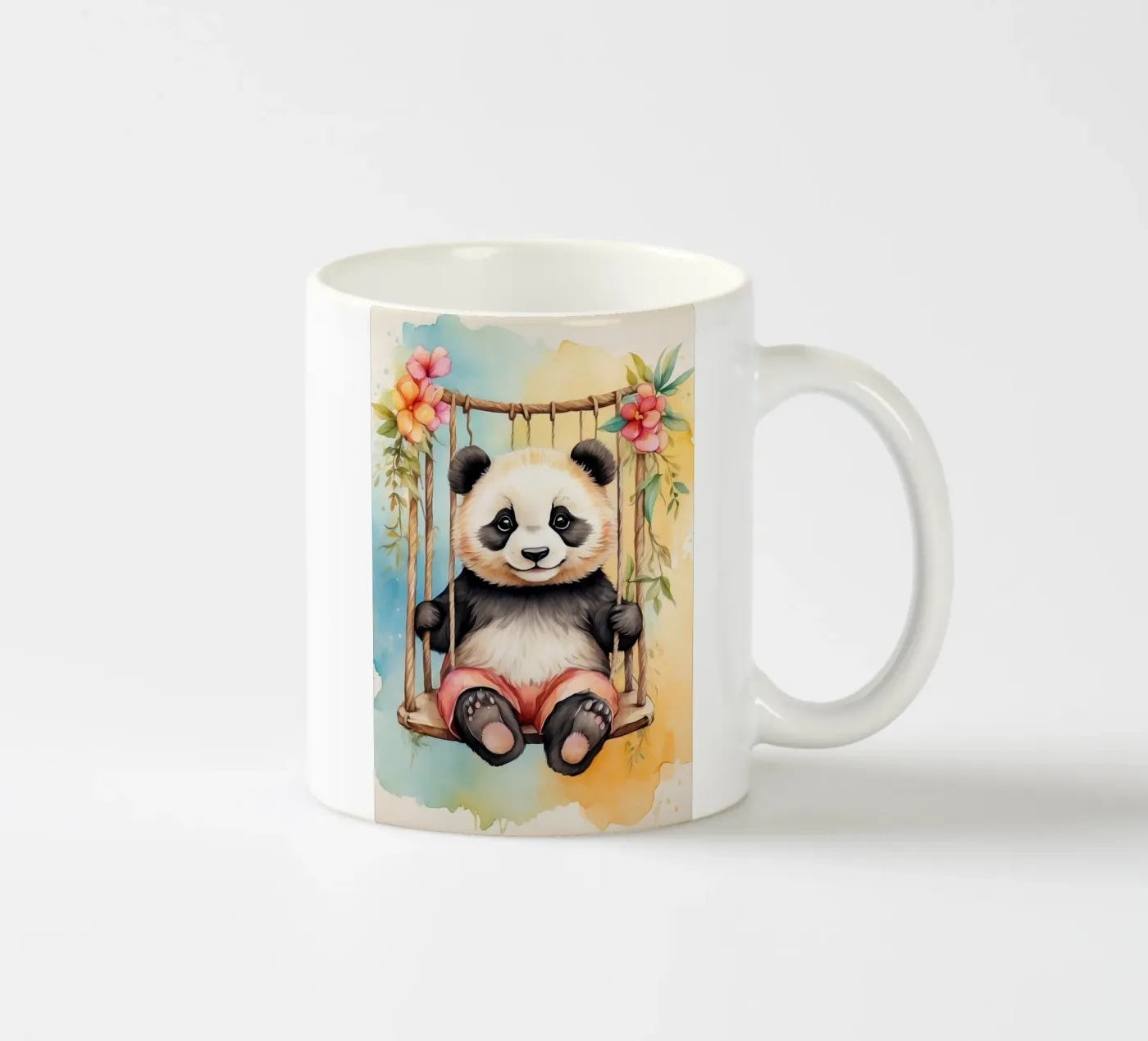 Panda Bear ceramic mug by 🎁 NOBELART
