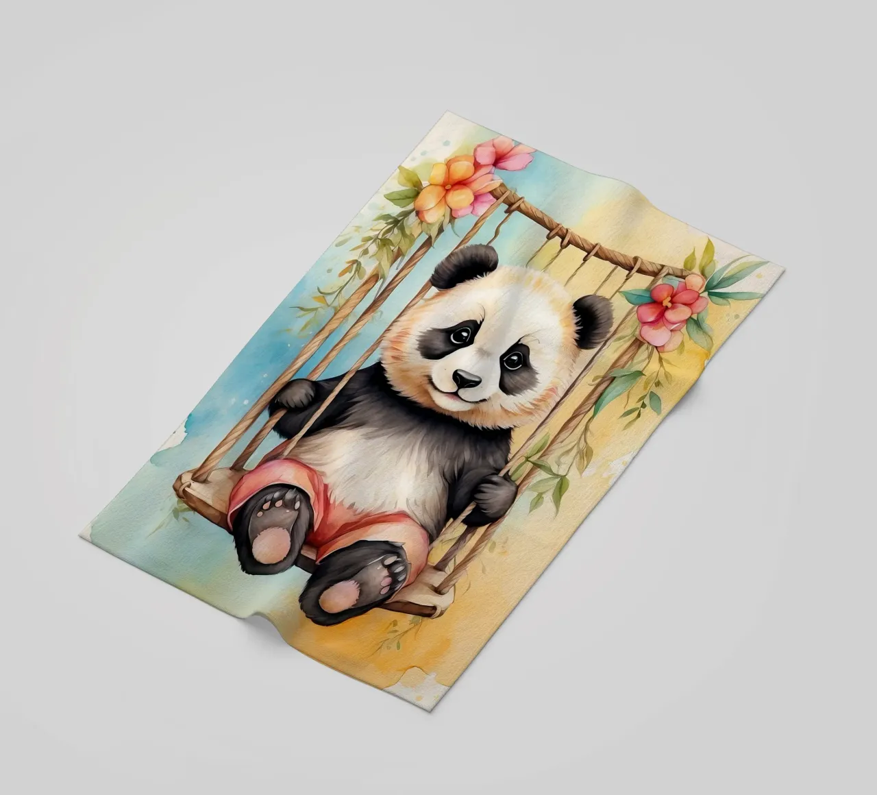 Orso panda telo mare da ARTVI-SHOP
