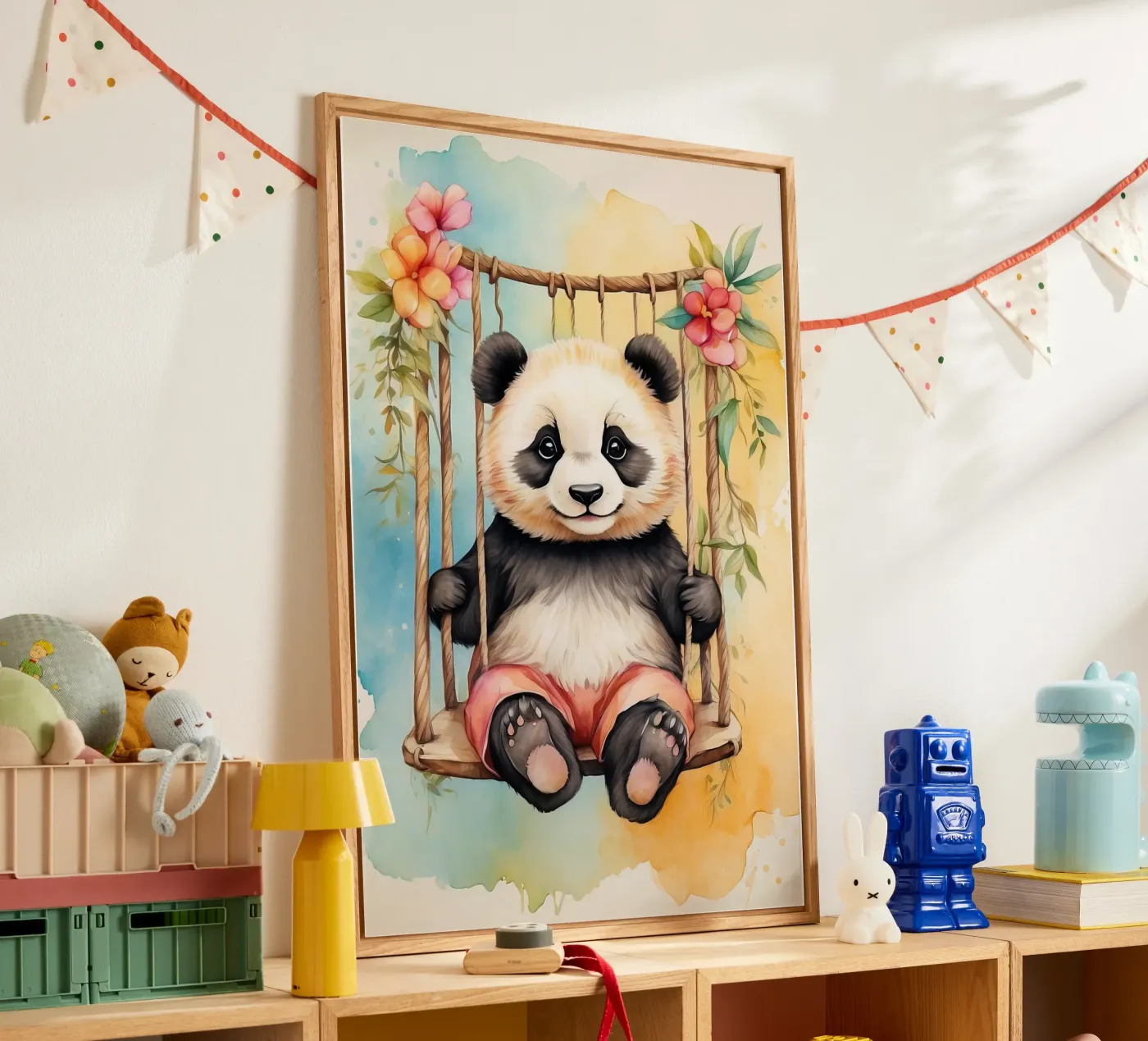 Panda Bear acryl van 🎁 NOBELART