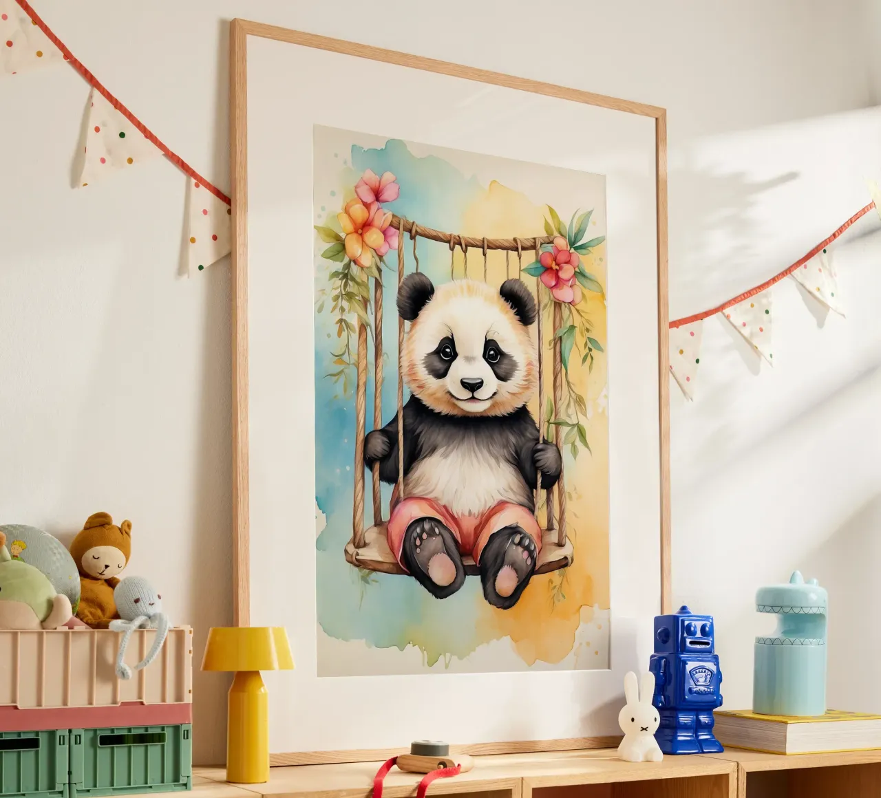 Orso panda carta hahnemühle da ARTVI-SHOP