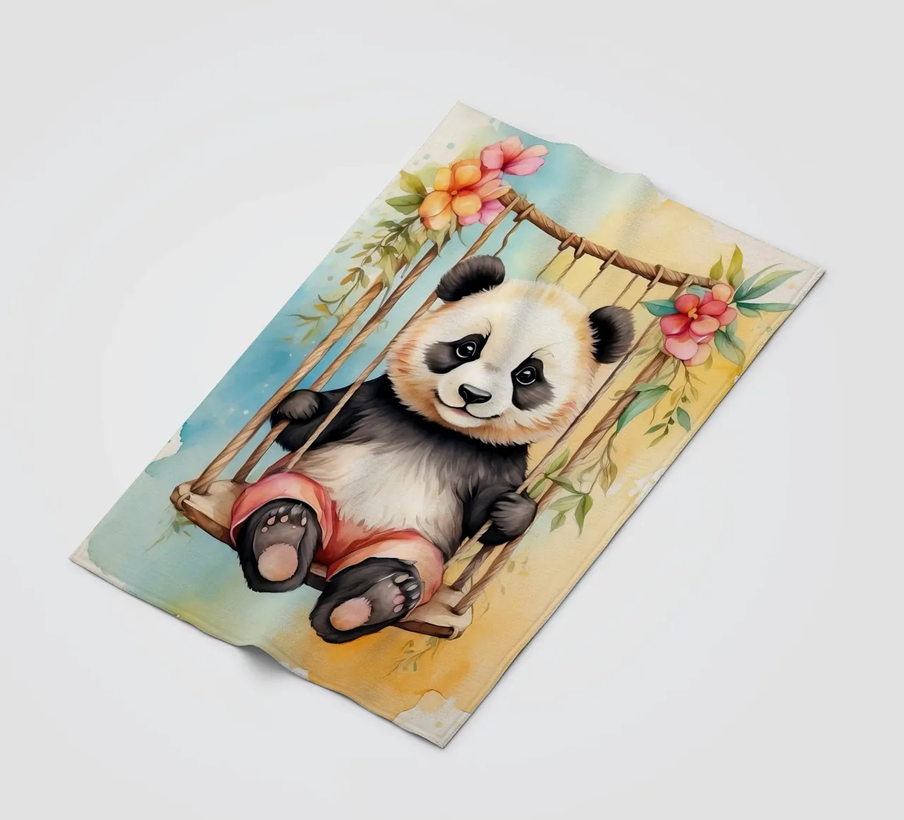 Orso panda coperta in pile da ARTVI-SHOP