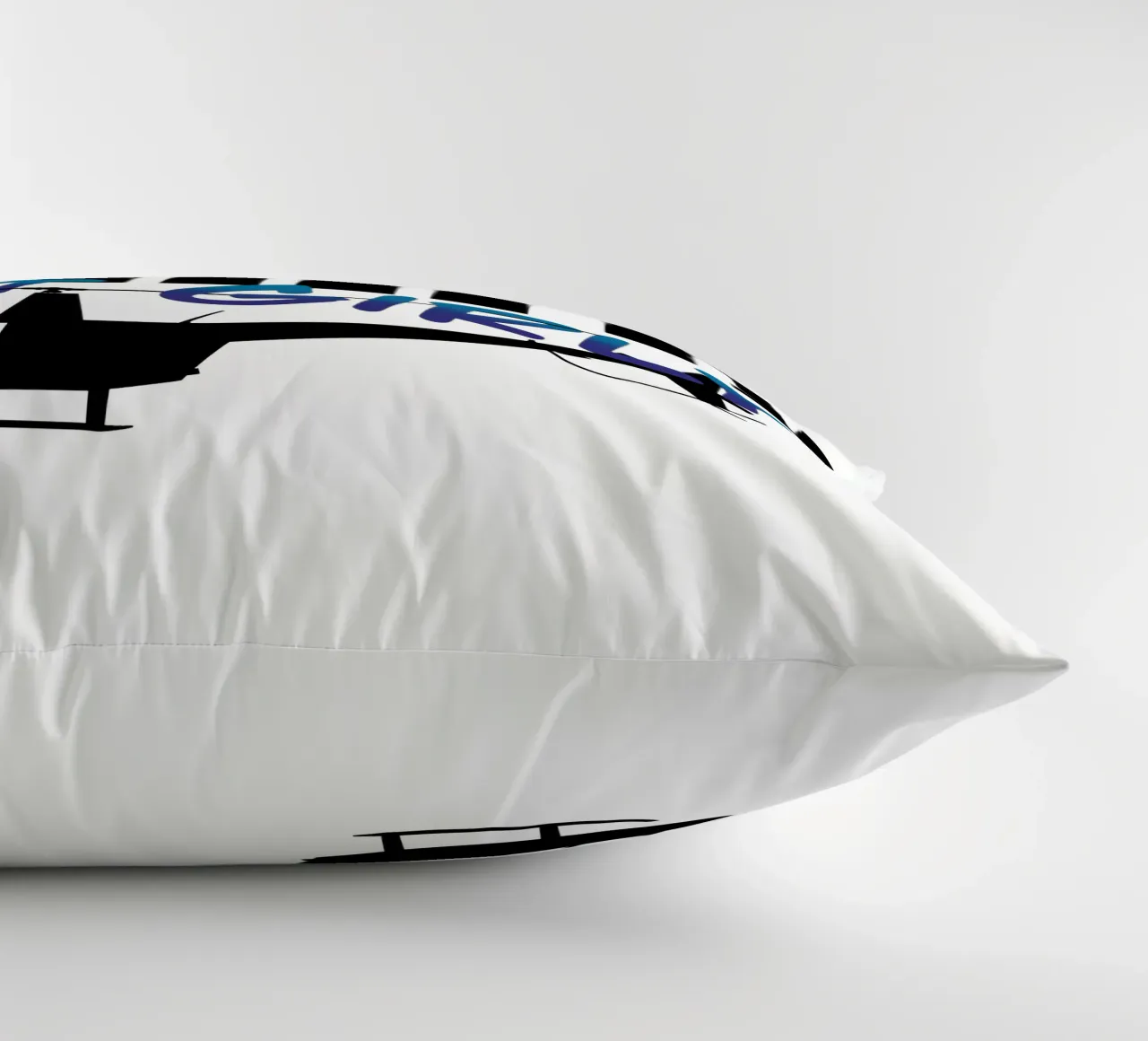 Whirly not girly cuscino da pilotpegasus