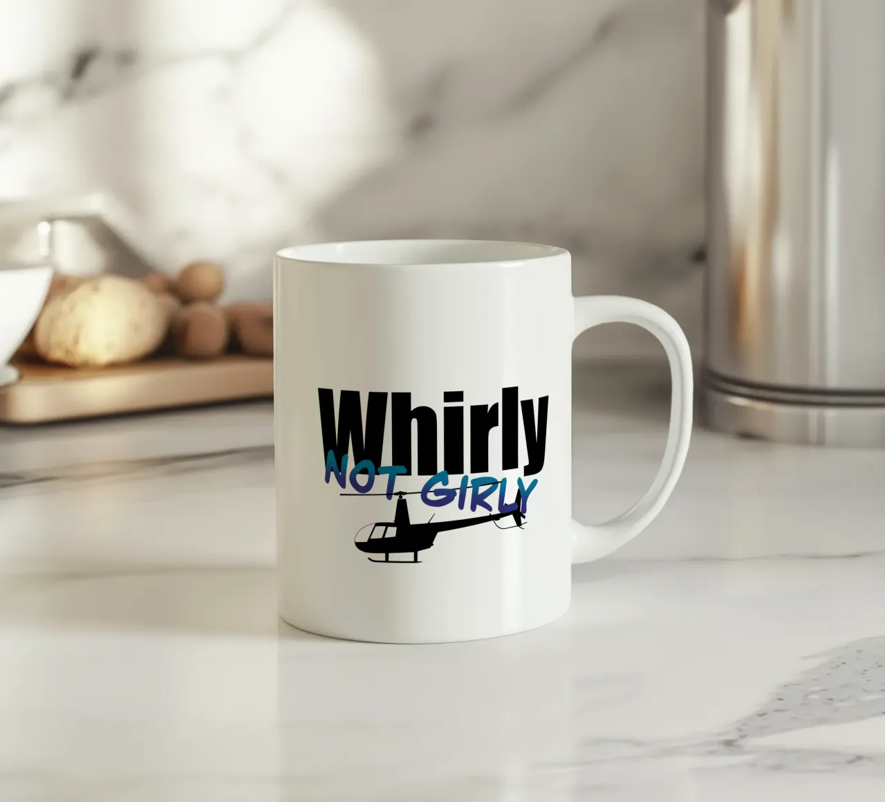 Whirly not girly mug en céramique de pilotpegasus