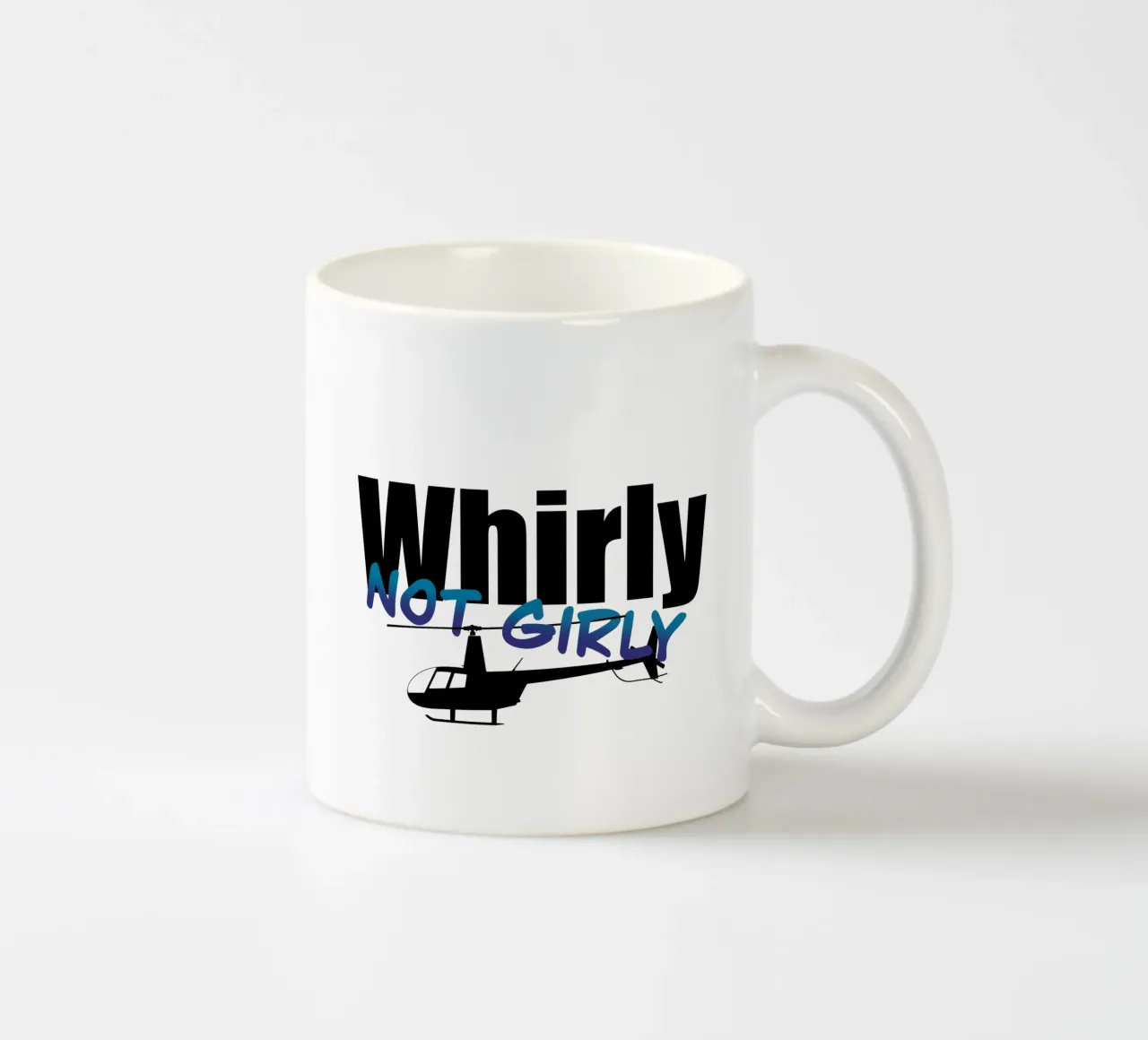 Whirly not girly mug en céramique de pilotpegasus