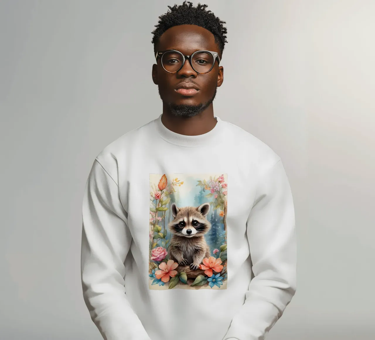 Procione felpa da 🎁 NOBELART