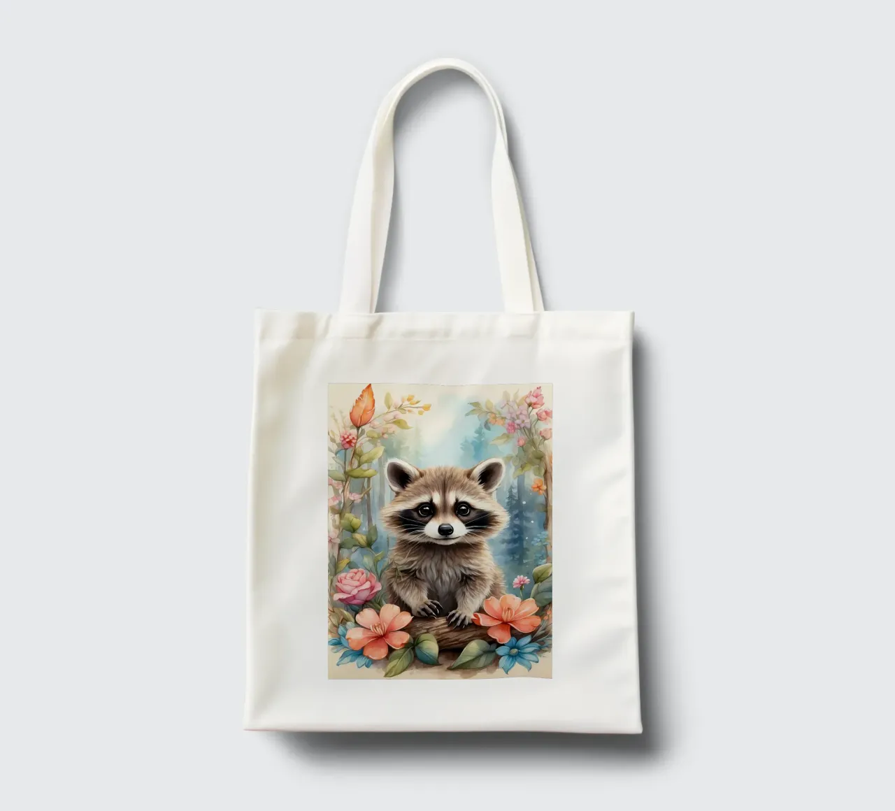 Procione borsa in juta da 🎁 ARTVI-SHOP