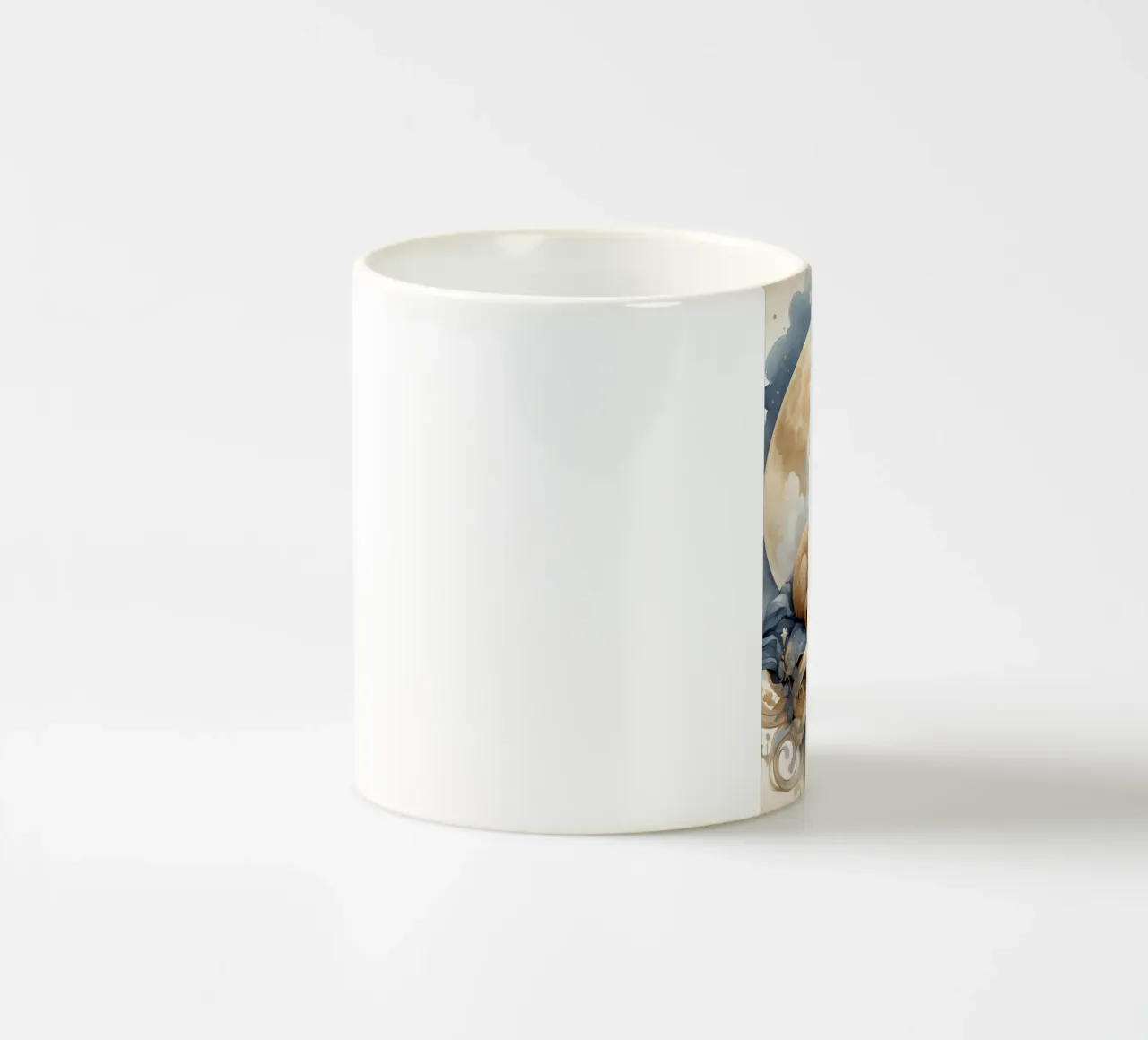 Un orso sulla luna tazza in ceramica da ARTVI-SHOP