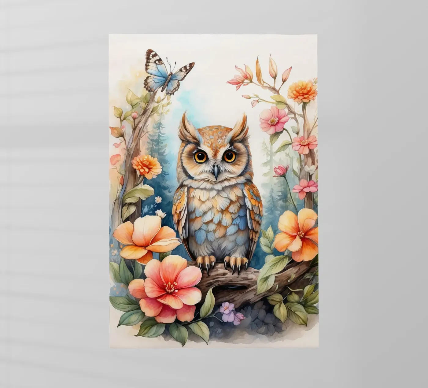 the owl pellicola backlit da 🎁 NOBELART