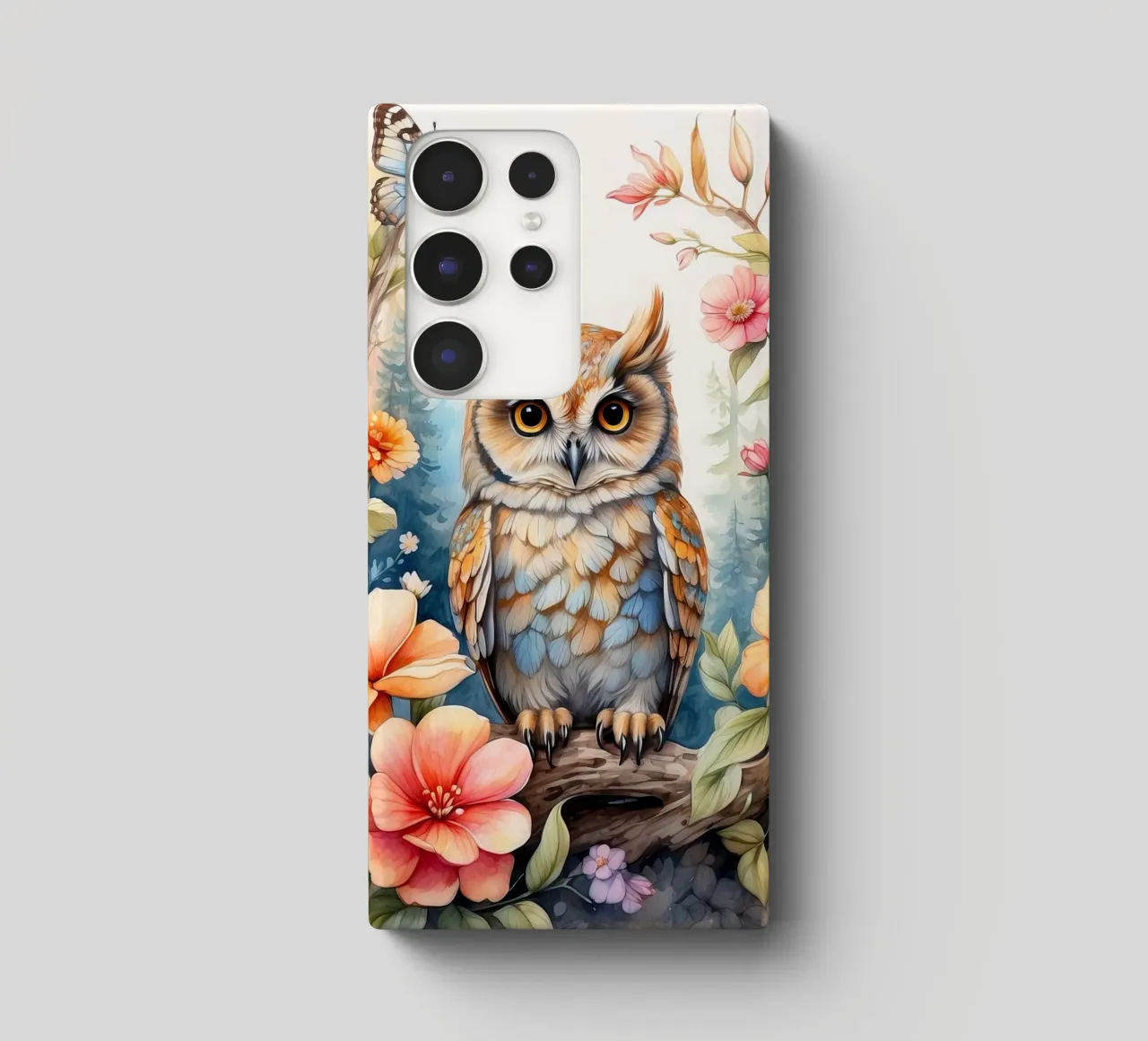 the owl Samsung Hülle von 🎁 NOBELART