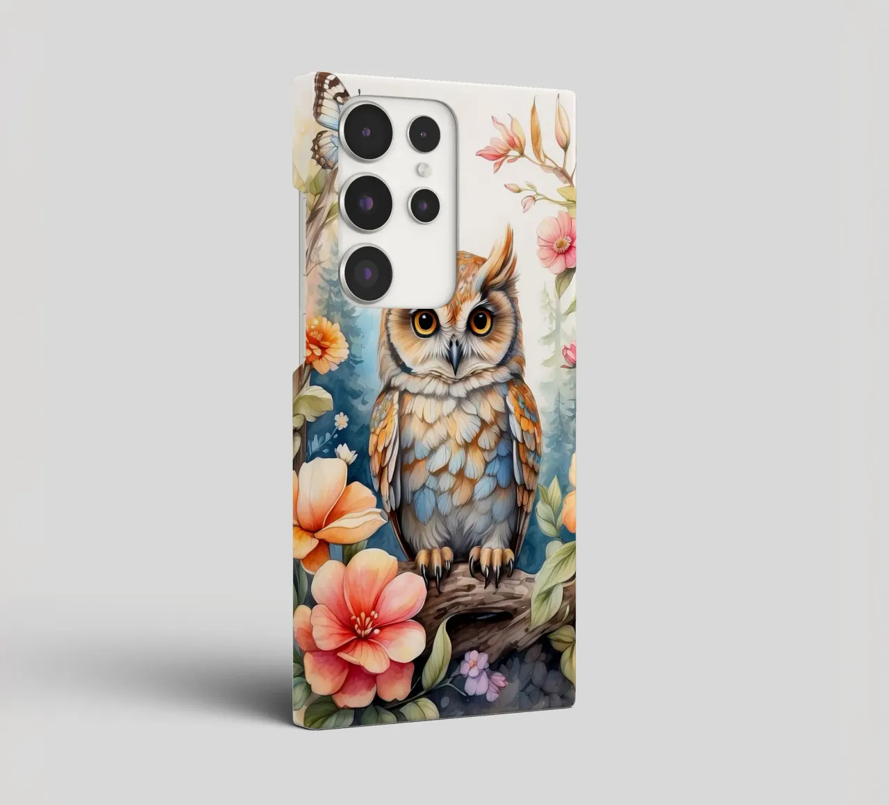 the owl Samsung Hülle von 🎁 NOBELART