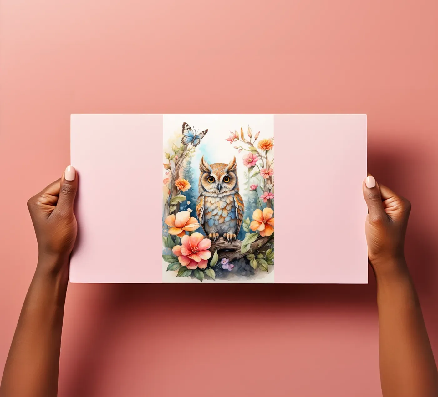 de uil stickervel van 🎁 NOBELART