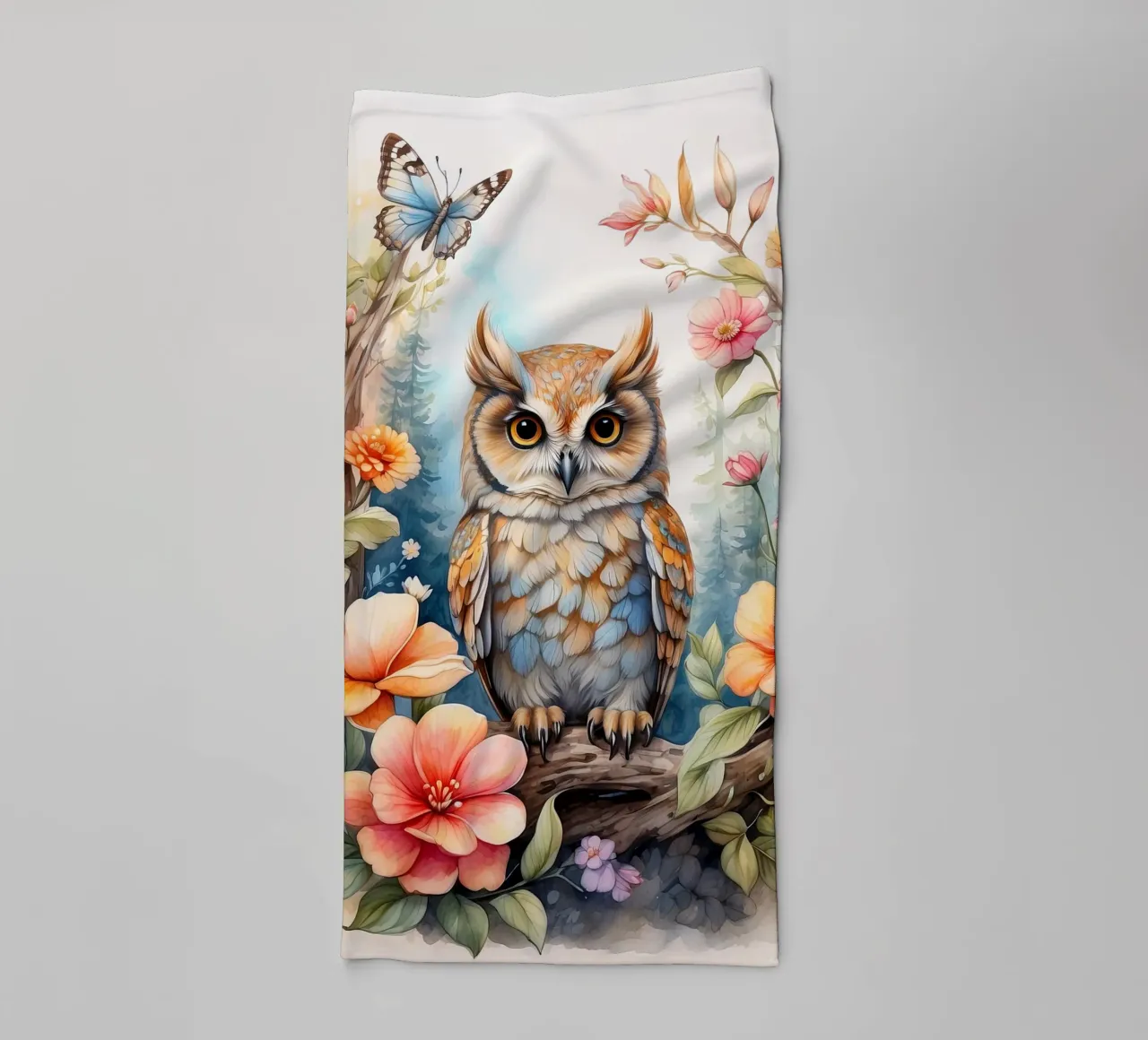 die Eule Handtuch von 🎁 NOBELART